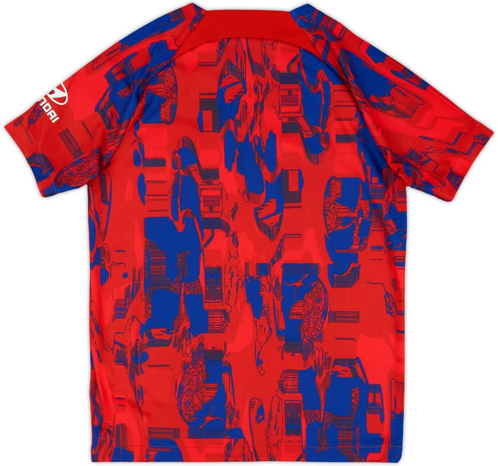 2023-24 Atletico Madrid Nike Pre-Match Shirt (M.Kids)