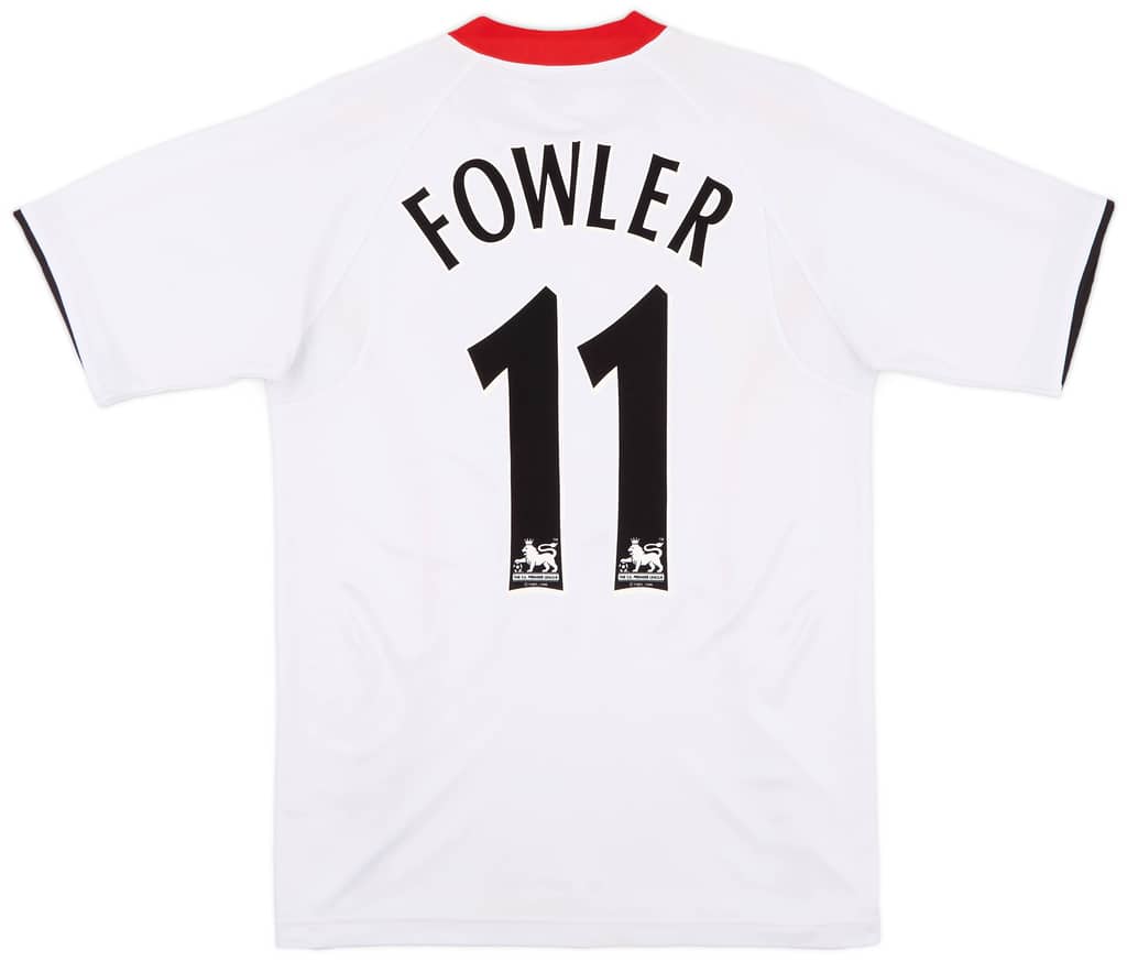 2005-06 Liverpool Away Shirt Fowler #11 - 6/10 - (S)