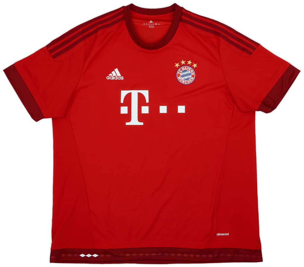 2015-16 Bayern Munich Home Shirt Martinez #8 - 8/10 - (XXL)
