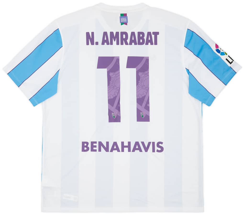 2015-16 Malaga Home Shirt N.Amrabat #11 (XL)
