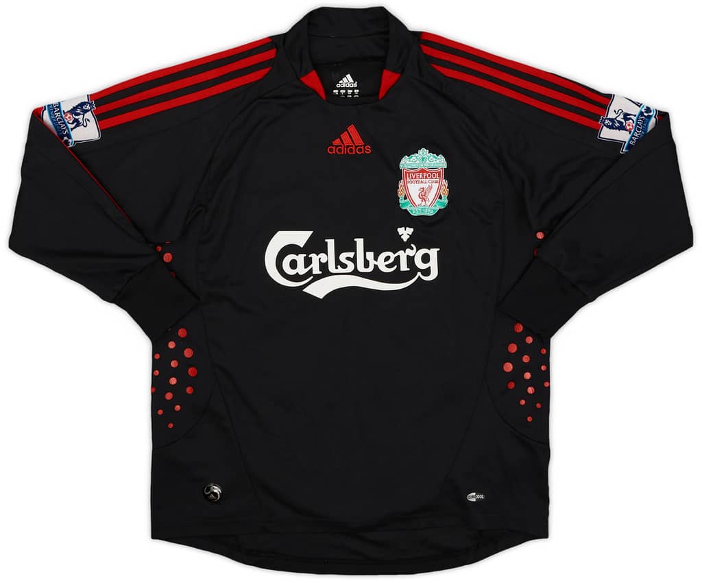 2008-09 Liverpool GK Shirt Reina #25 - 7/10 - (L.Boys)