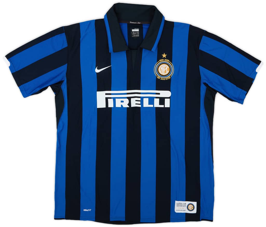 2007-08 Inter Milan Centenary Home Shirt Chivu #26 (XXL)