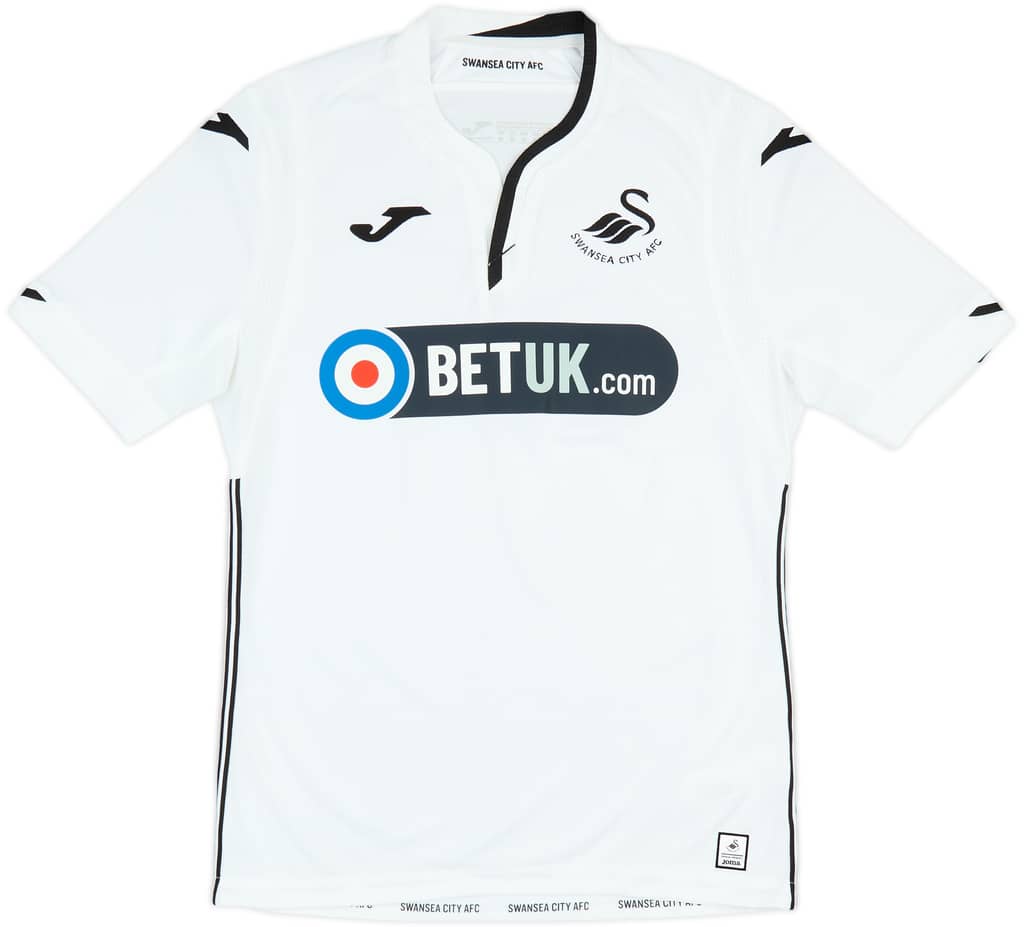 2018-19 Swansea City Home Shirt - As New - (M)