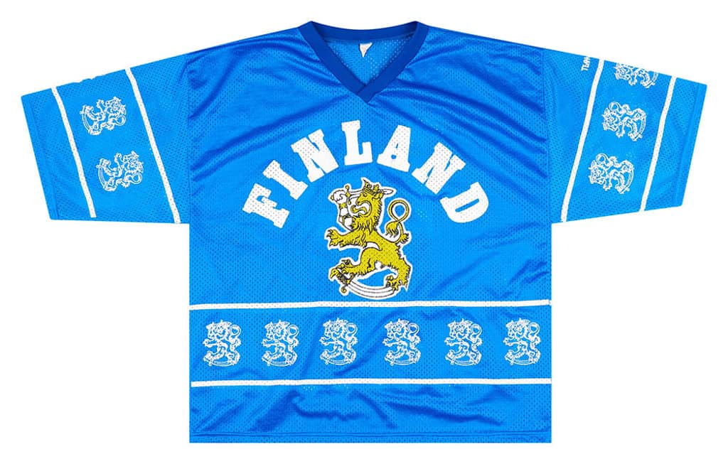 1990s Finland National Hockey Team #10 Jersey (Home) XS