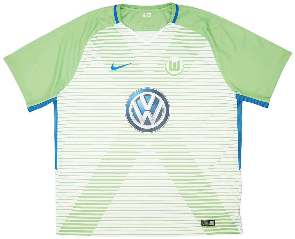 2017-18 Wolfsburg Home Shirt - 8/10 - (XXL)