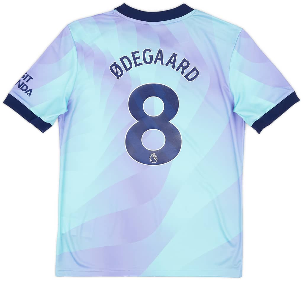 2024-25 Arsenal Third Shirt Odegaard #8 (KIDS)