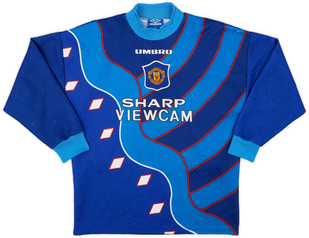 1994-97 Manchester United GK Shirt Schmeichel #1 - 7/10 - (M)