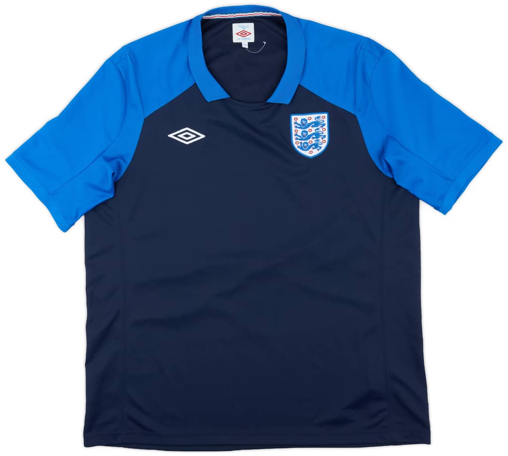 2010-11 England Umbro Training Shirt - 9/10 - (XL)