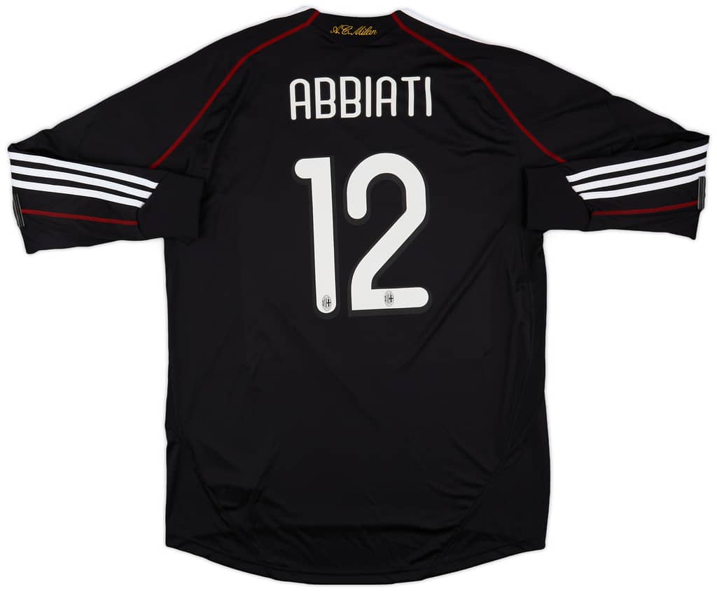 2009-10 AC Milan Match Issue GK Shirt Abbiati #12