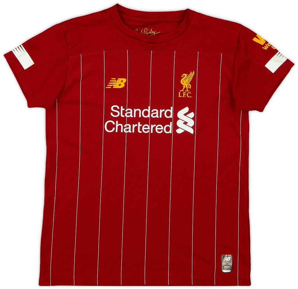 2019-20 Liverpool Home Shirt - 7/10 - (S.Boys)