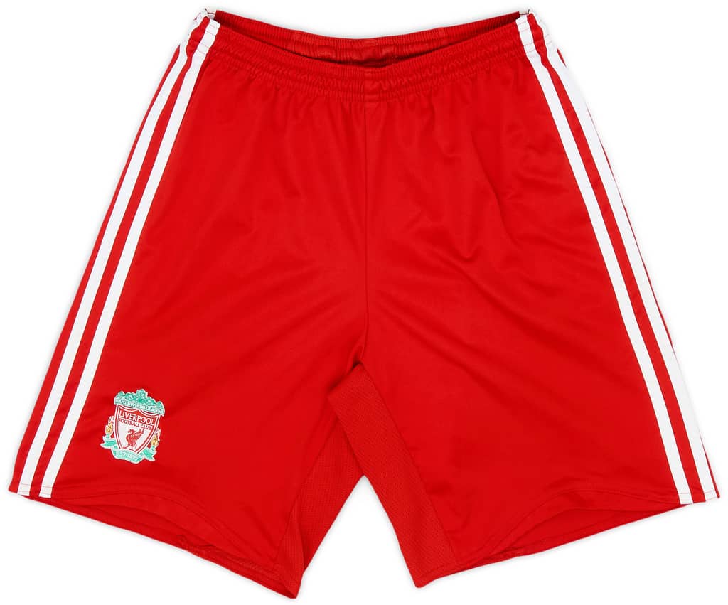 2006-08 Liverpool Home Shorts - 9/10 - (S)