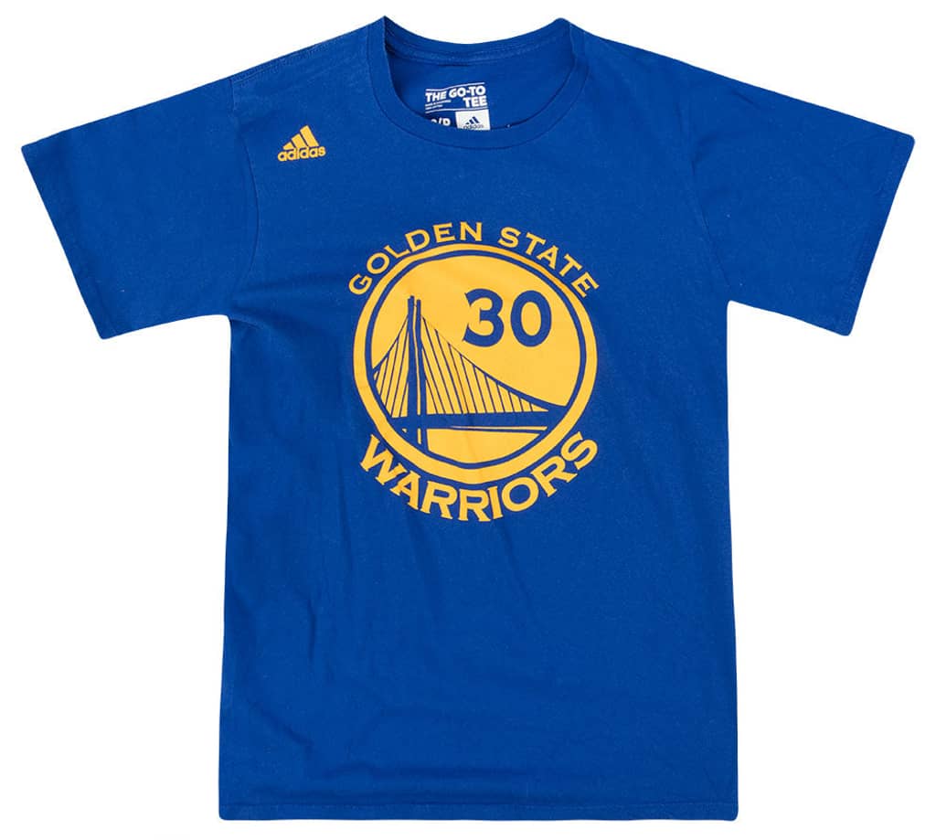 2016 Golden State Warriors Curry #30 adidas Tee S