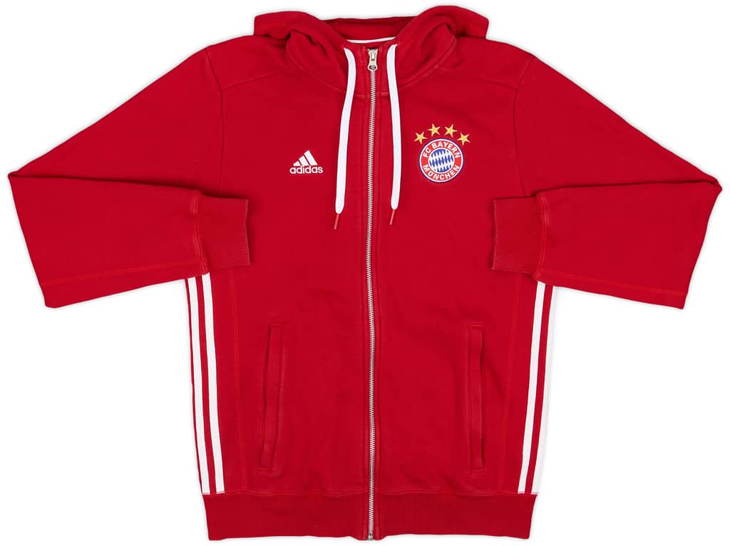 2016-17 Bayern Munich adidas Bad-Boys Hooded Sweat Top - 9/10 - (S)