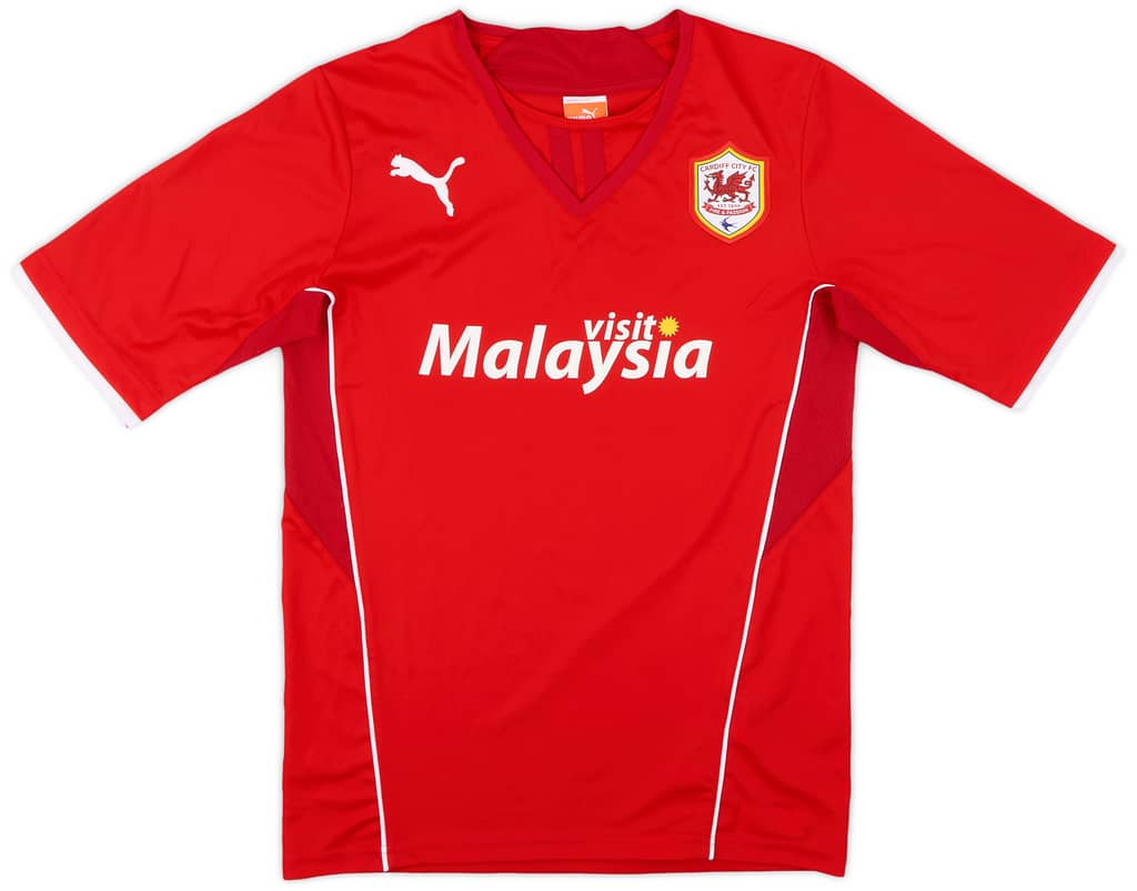 2013-14 Cardiff Home Shirt - 7/10 - (S)