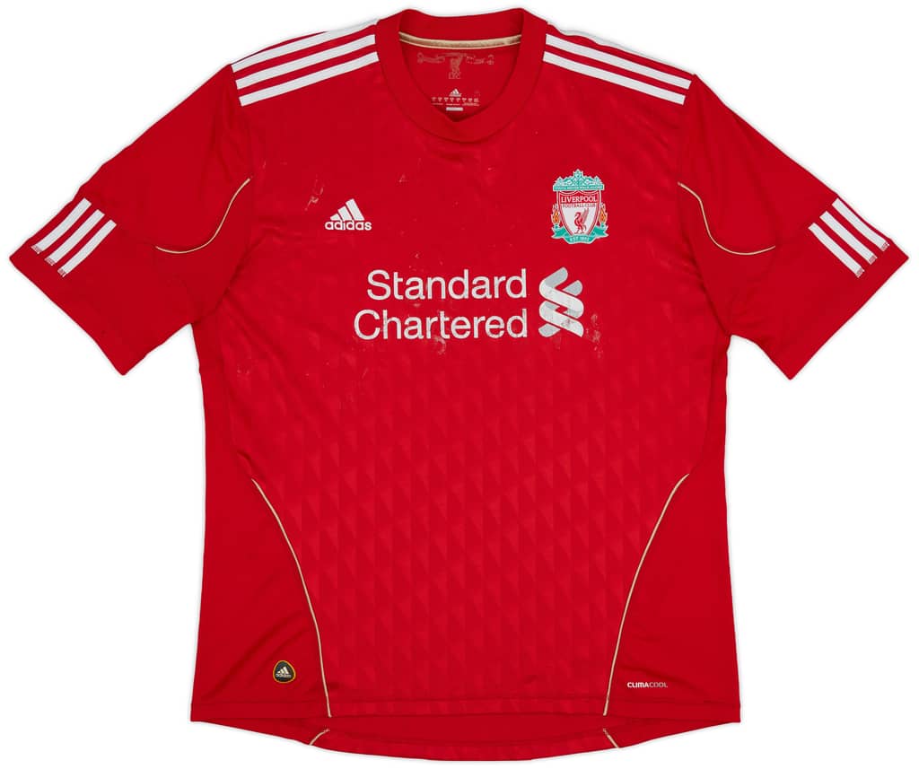 2010-12 Liverpool Home Shirt - 5/10 - (XL)