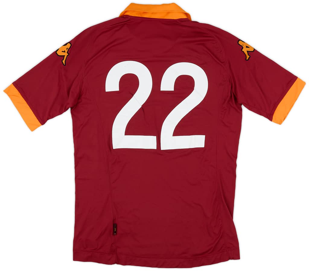 2012-13 Roma Home Shirt #22 - 5/10 - (M)