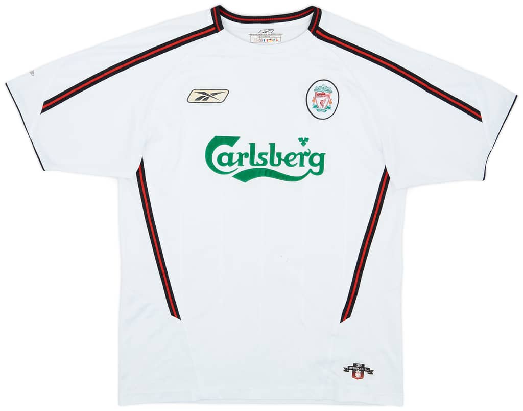 2003-04 Liverpool Away Shirt Gerrard #17 - 5/10 - (M)