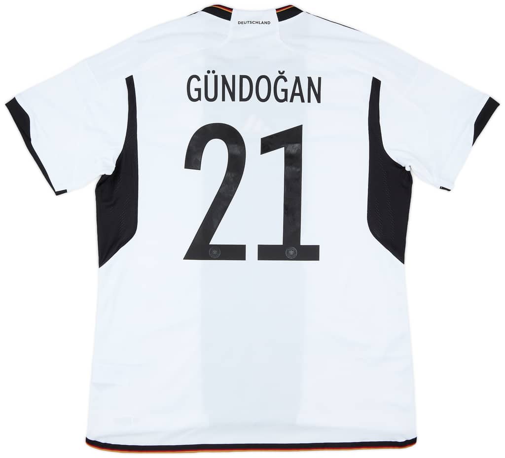 2022-23 Germany Home Shirt Gundogan #21 (XL)