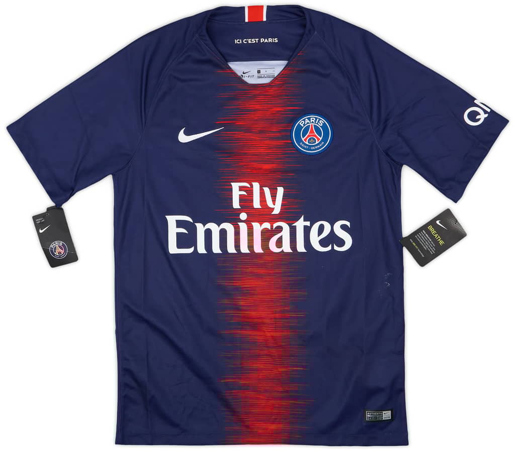 2018-19 Paris Saint-Germain Home Shirt Mbappe #7 (S)