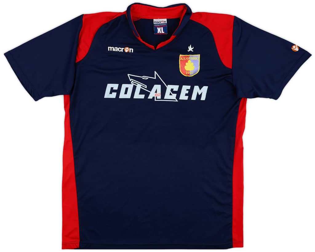 2007-08 Gubbio Macron Training Shirt - 7/10 - (XL)