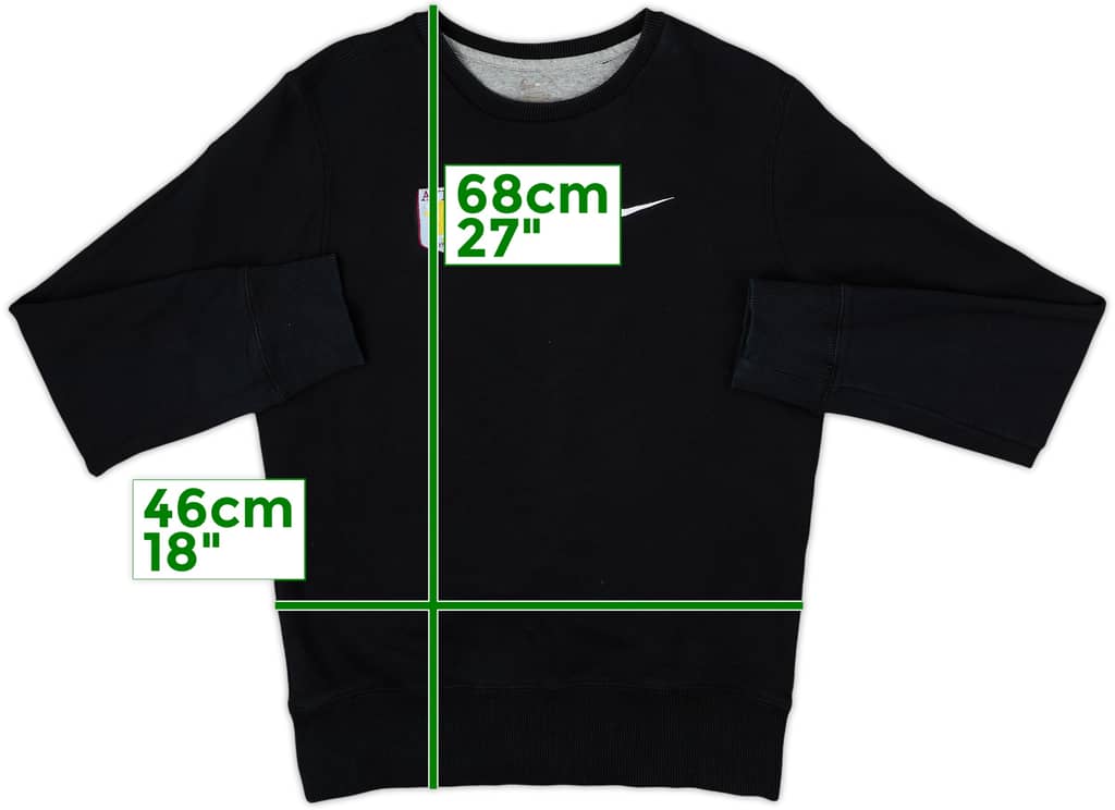 2011-12 Aston Villa Nike Sweat Top - 5/10 - (S)