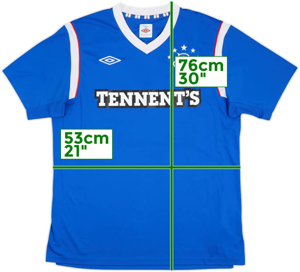 2011-12 Rangers Camiseta Local - 8/10 - (L)