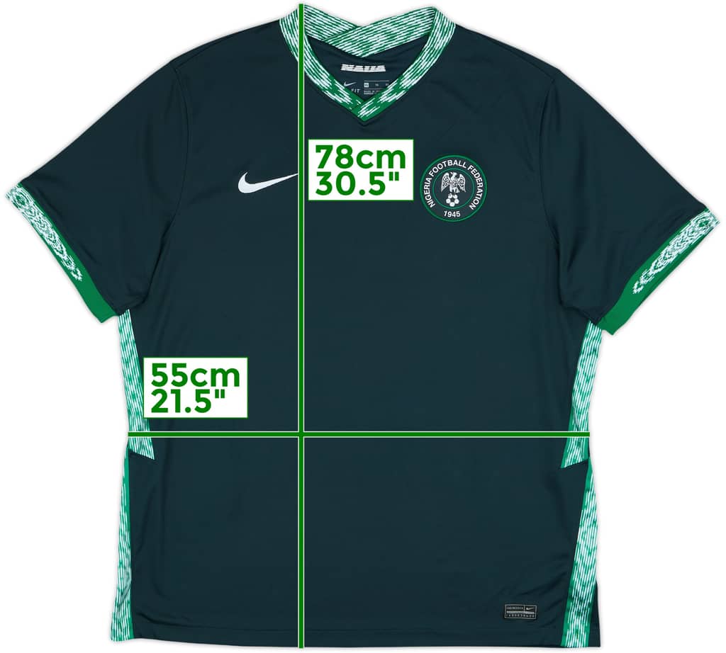 2020-21 Nigeria Away Shirt - 8/10 - (XL)