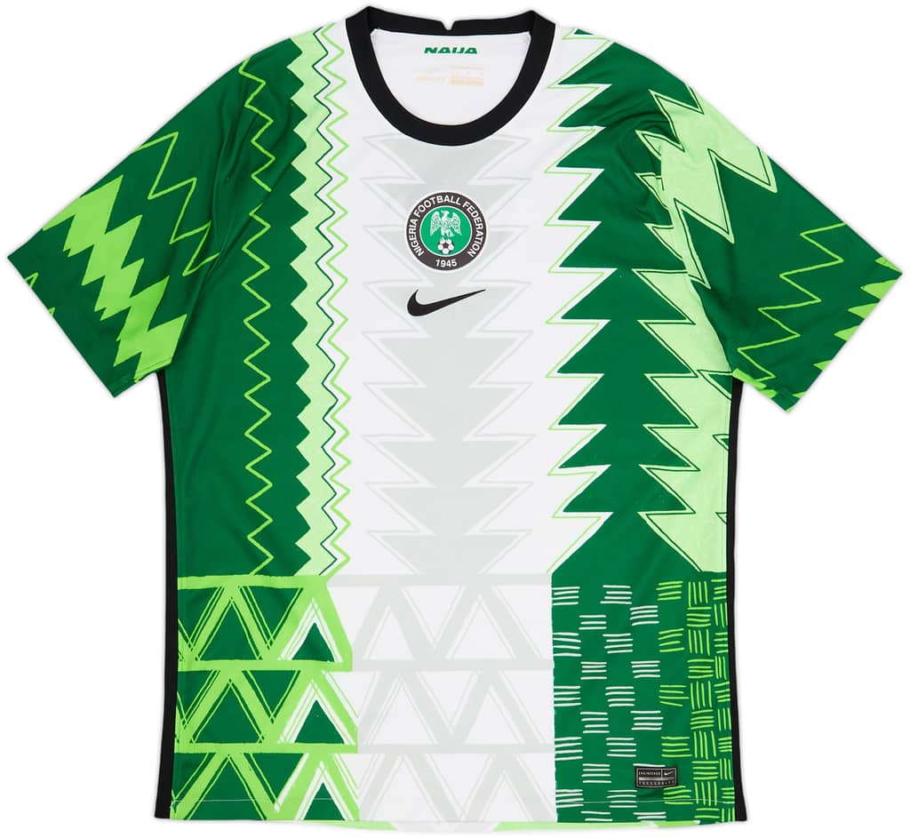 2020-21 Nigeria Home Shirt - 8/10 - (L)