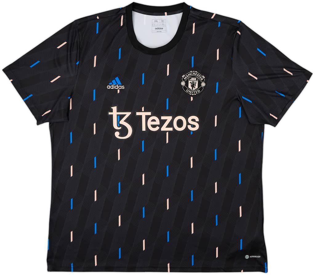 2022-23 Manchester United adidas Training Shirt - 10/10 - (XXL)
