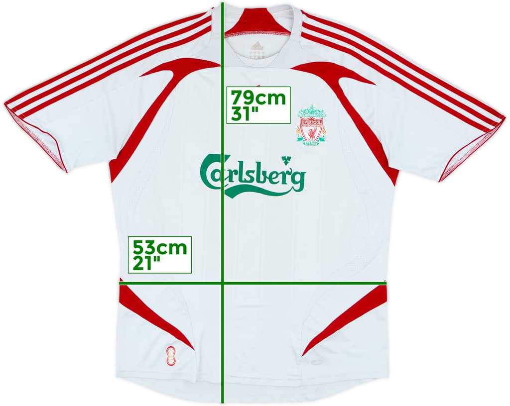 2007-08 Liverpool Away Shirt - 5/10 - (L)