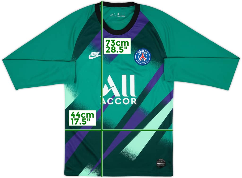 2019-20 Paris Saint-Germain GK Shirt - 8/10 - (S)