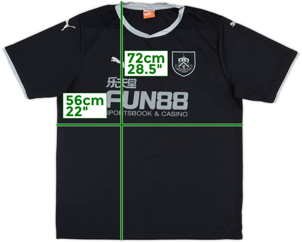 2014-15 Burnley Away Shirt - 7/10 - (XL)