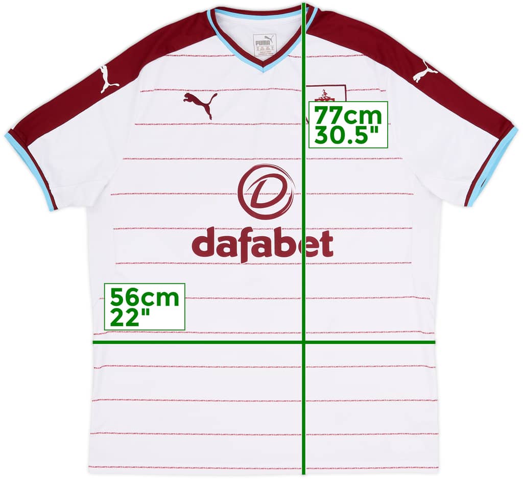 2017-18 Burnley Away Shirt - 7/10 - (XL)