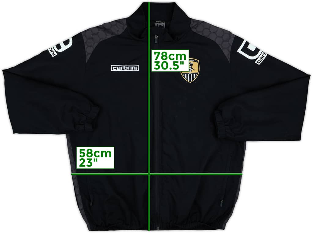 2016-17 Notts County Carbrini Track Jacket - 8/10 - (XL)