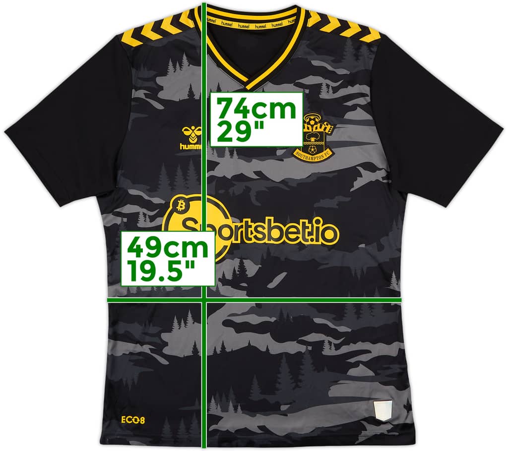 2023-24 Southampton Third Shirt - 8/10 - (M)