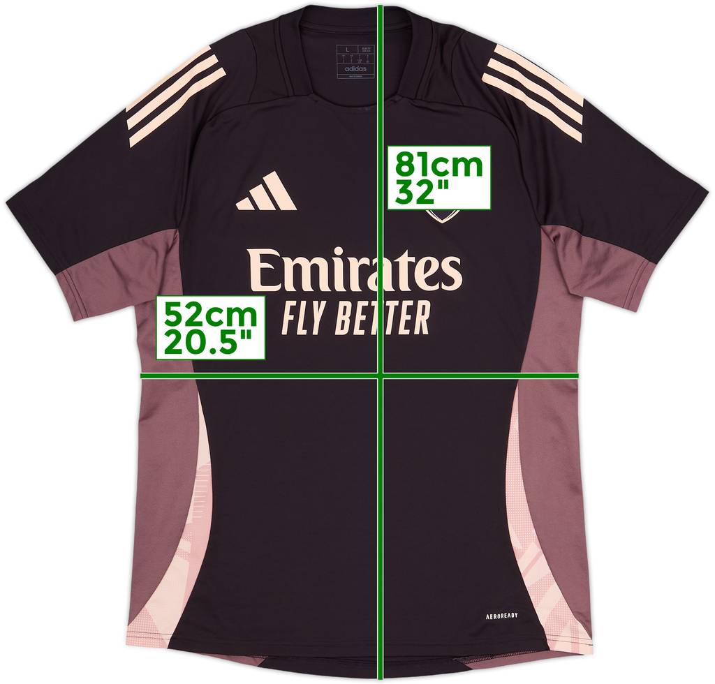 2024-25 Arsenal adidas Training Shirt - 10/10 - (L)