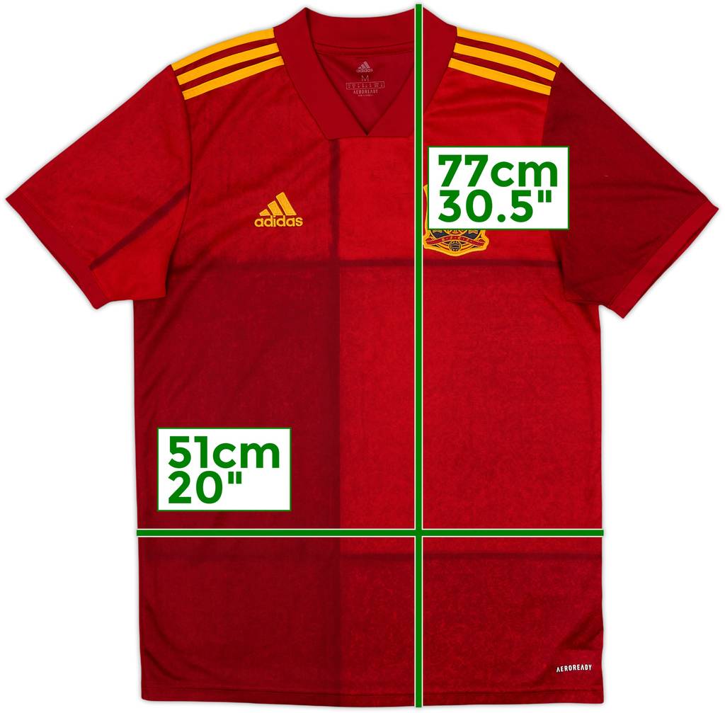 2020-21 Spain Home Shirt - 10/10 - (M)