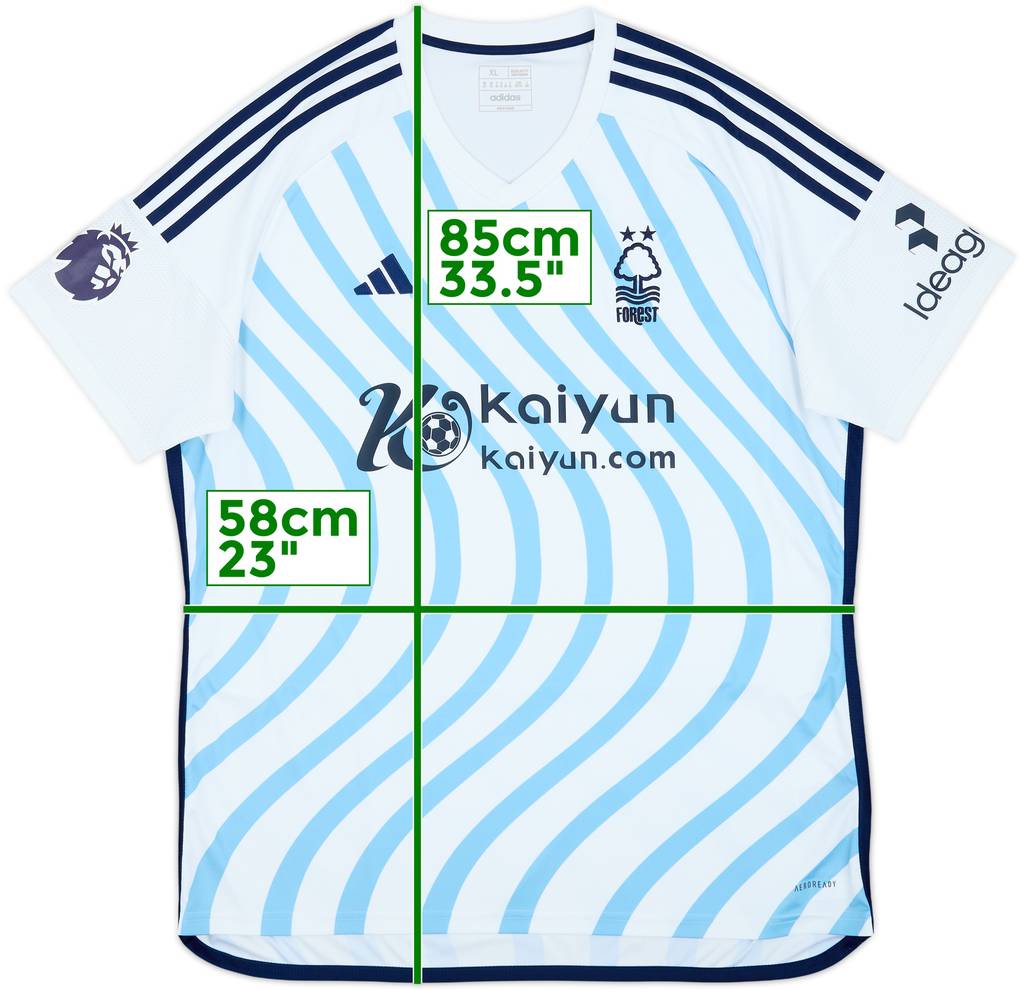 2023-24 Nottingham Forest Away Shirt - 10/10 - (XL)