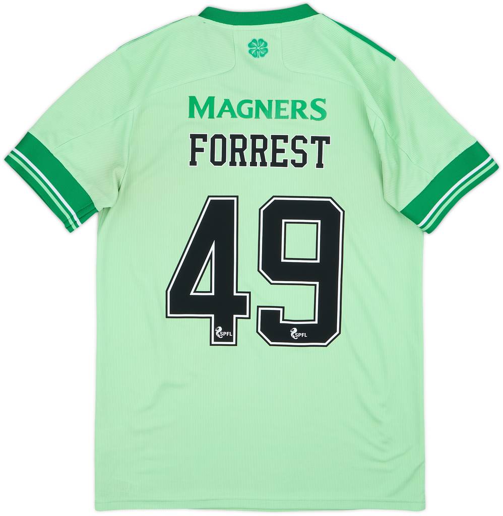Camiseta de visitante del Celtic 2020-21 Forrest #49