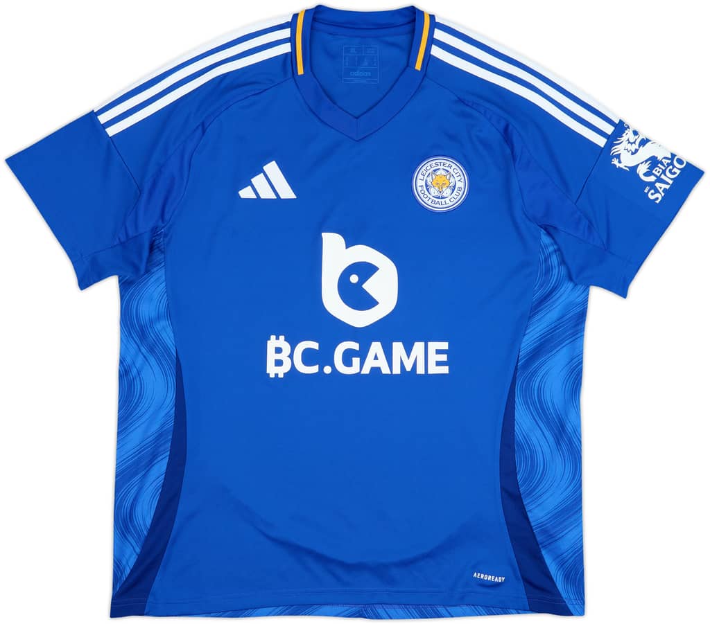 2024-25 Leicester City Home Shirt - 10/10 - (XL)