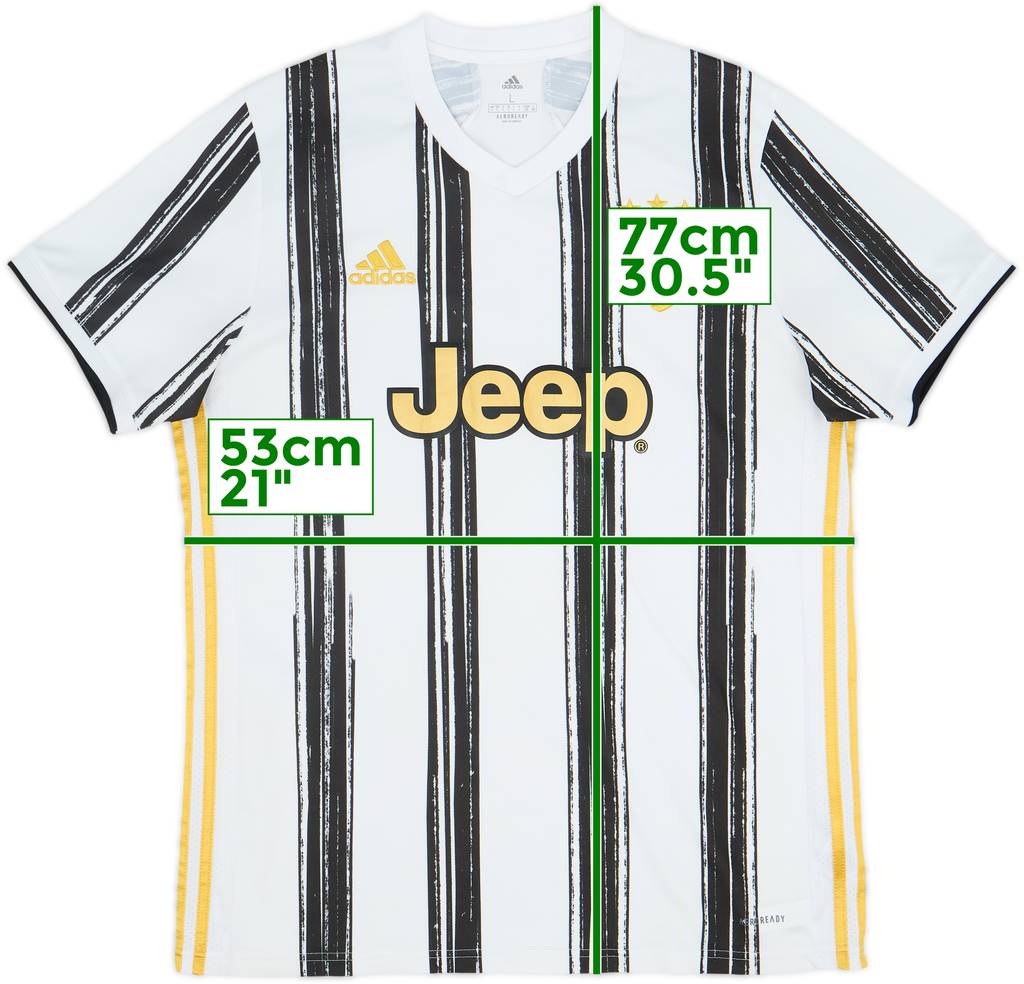2020-21 Juventus Home Shirt - 8/10 - (L)