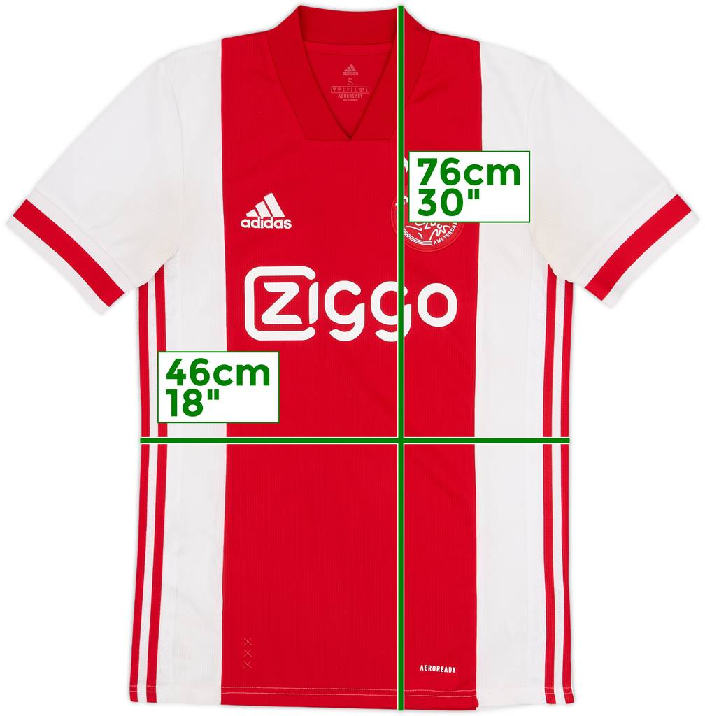 2020-21 Ajax Home Shirt - 9/10 - (S)