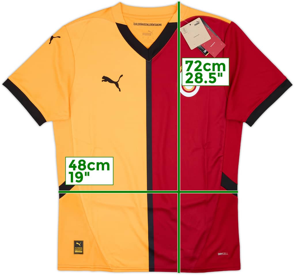 2024-25 Galatasaray Home Shirt (M)