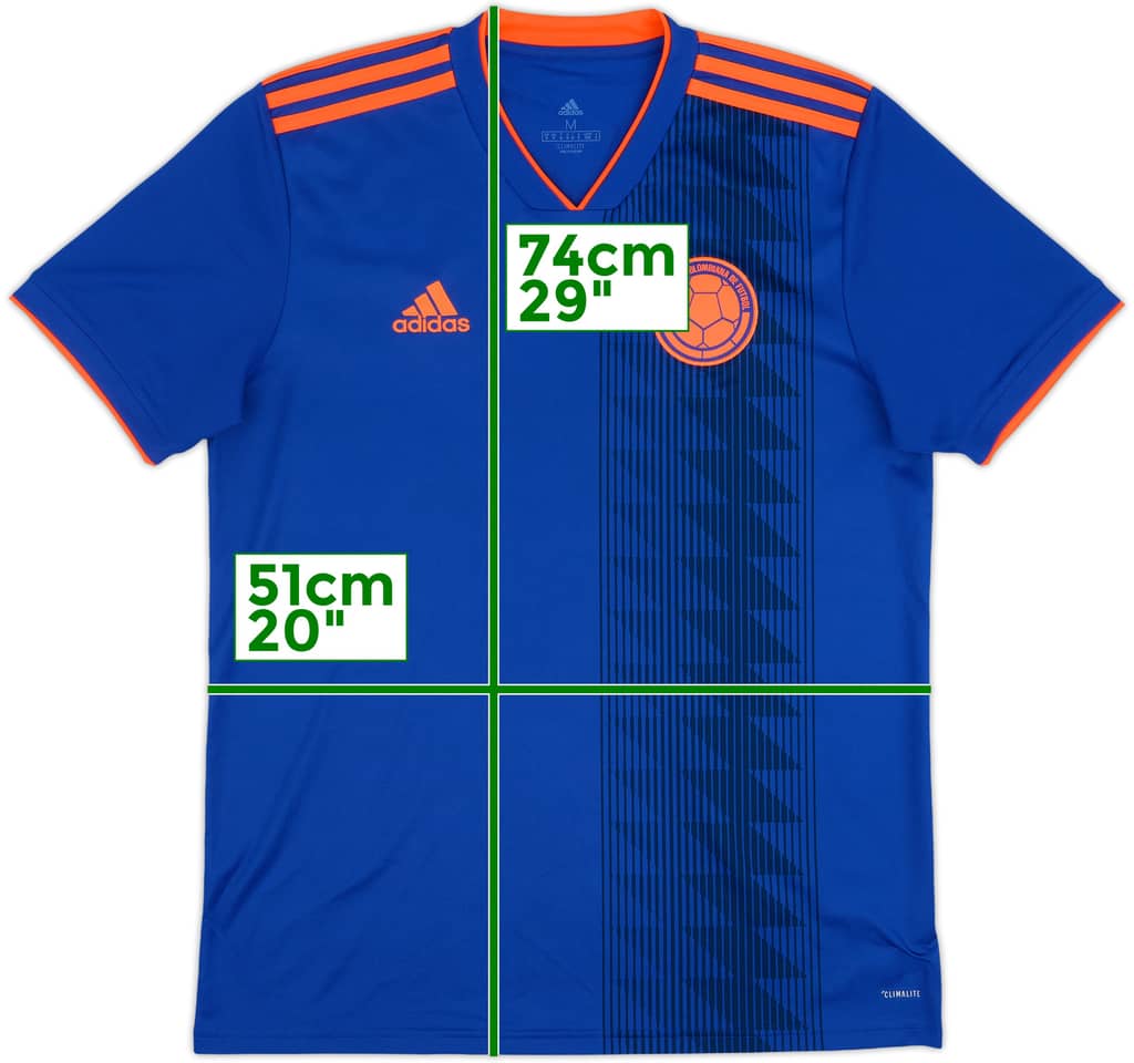 2018-19 Colombia Away Shirt - 8/10 - (M)