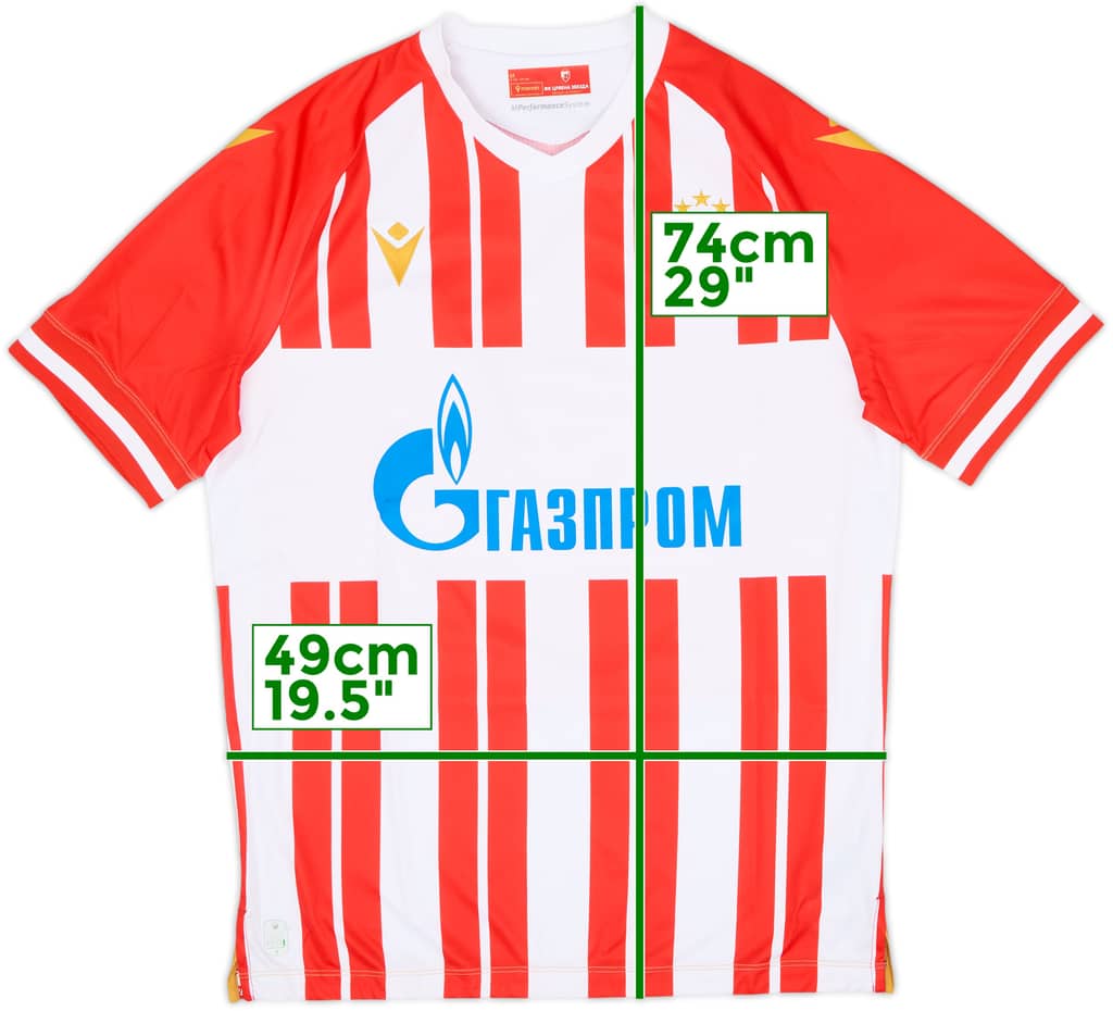 2023-24 Red Star Belgrade Home Shirt - 8/10 - (M)