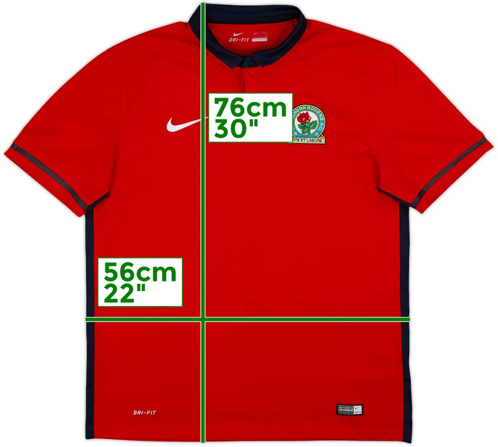 2015-16 Blackburn Away Shirt - 8/10 - (L)