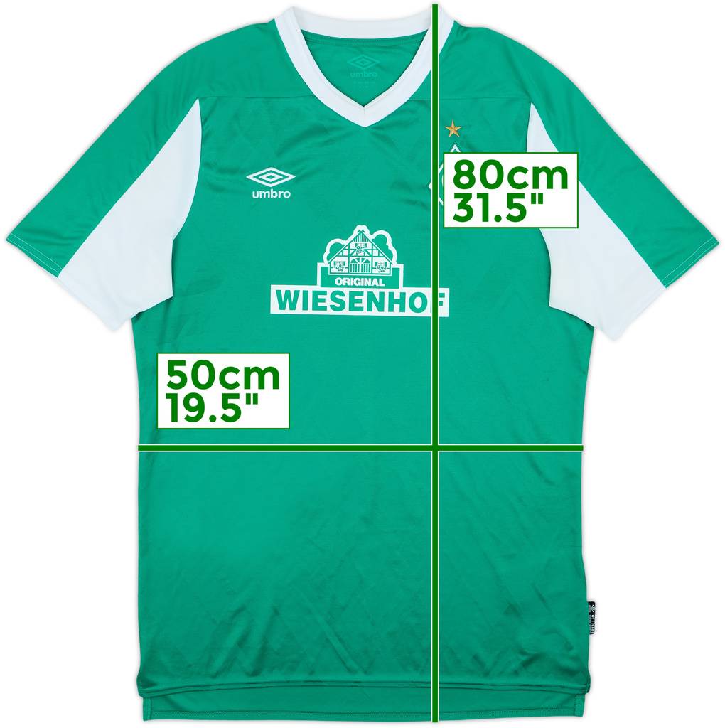 2020-21 Werder Bremen Camiseta Local - 9/10 - (L)