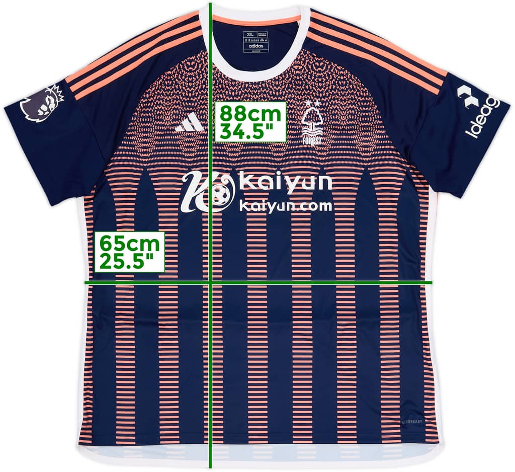 2023-24 Nottingham Forest Third Shirt - 10/10 - (XXL)