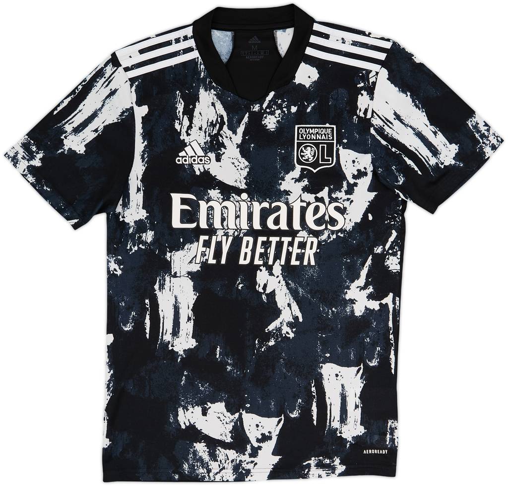 2021-22 Lyon Third Shirt - 10/10 - (M)