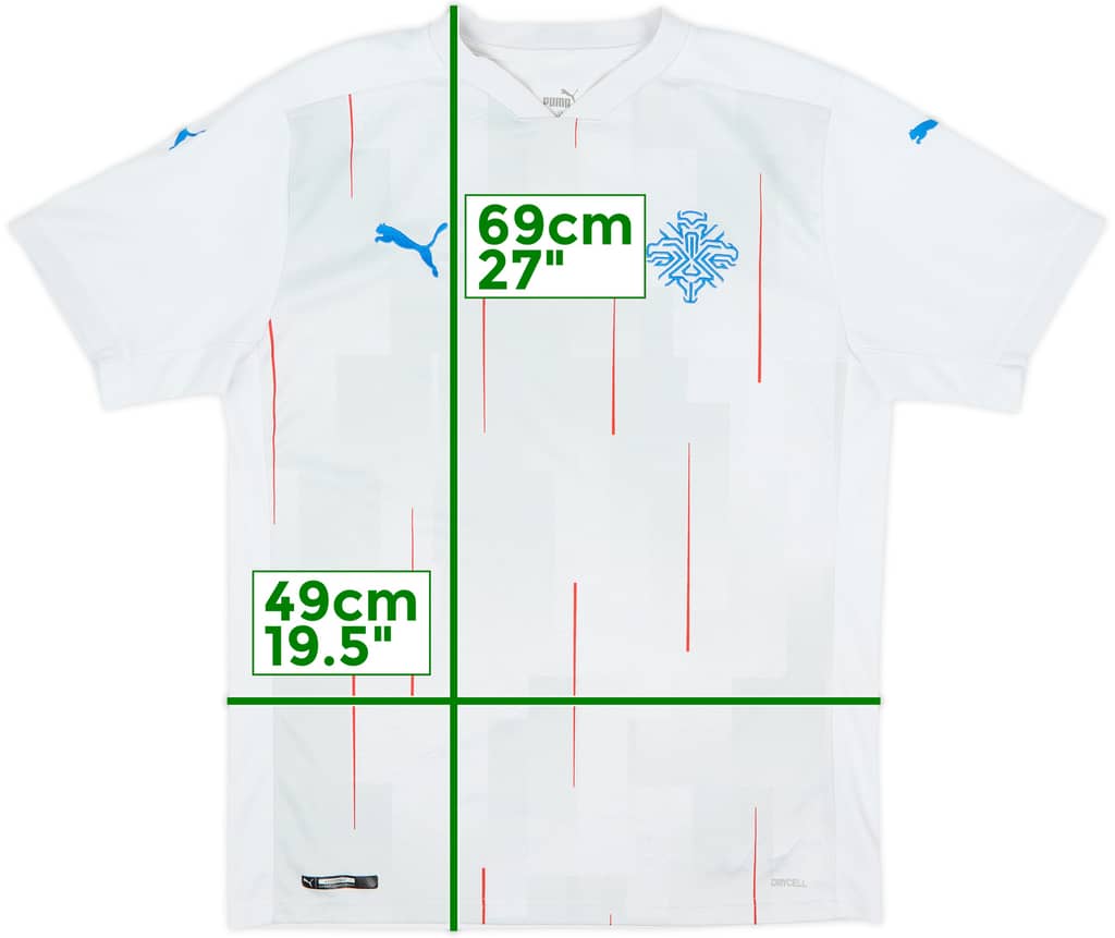 2020-22 Iceland Away Shirt - 8/10 - (M)